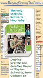 Mobile Screenshot of defyinggravitythebook.com